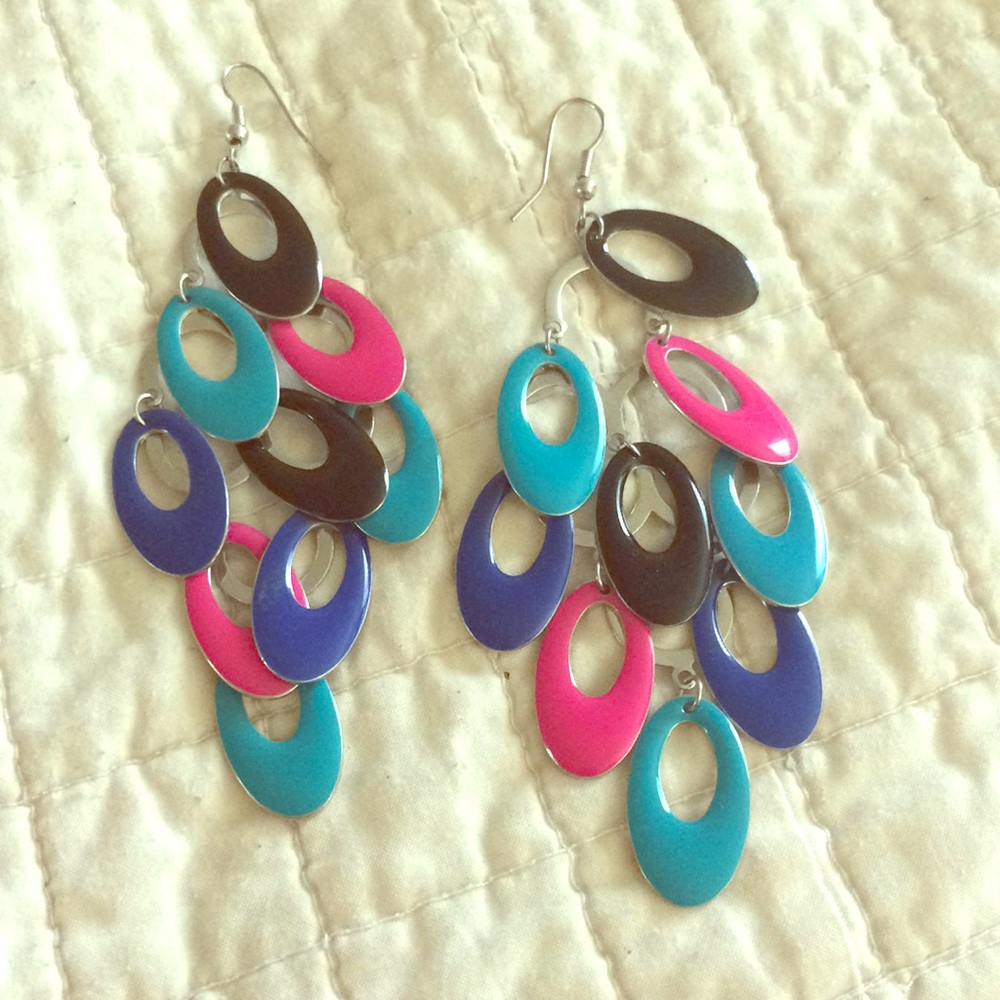 Long earrings
